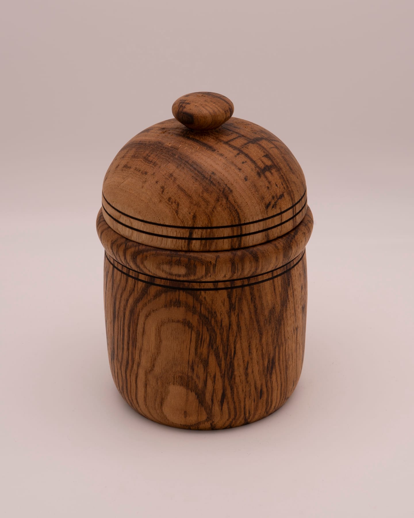SUNBALLO — contenitori in legno tornito a mano, castagno