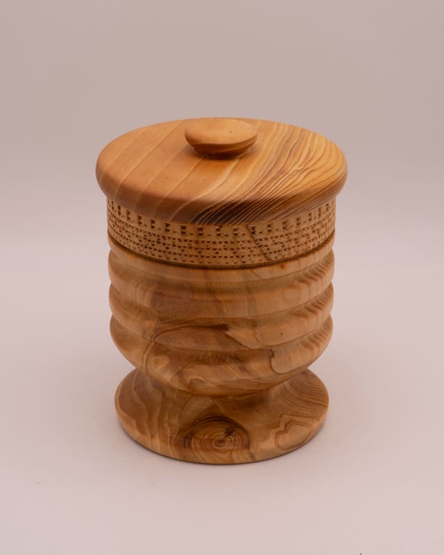 POTON — contenitori in legno tornito a mano