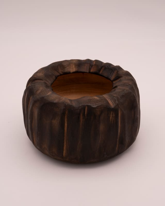 GES — contenitori in legno tornito a mano